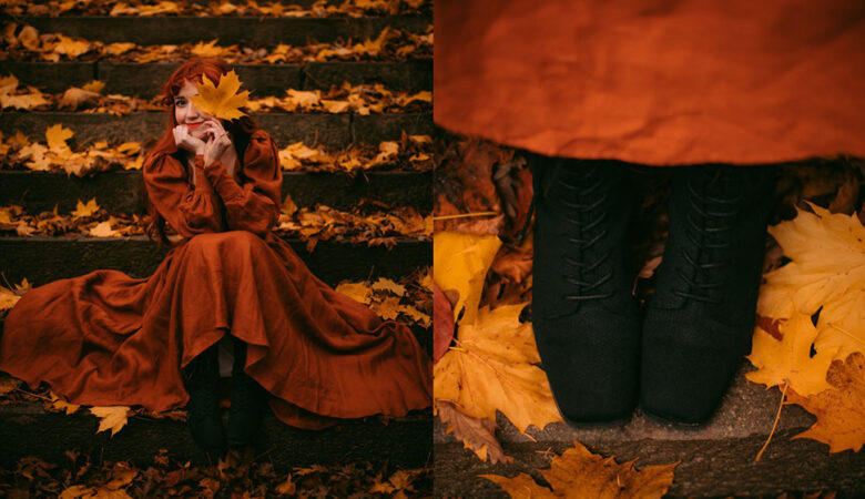 Three Autumn Outfits with Vivaia Collection Boots