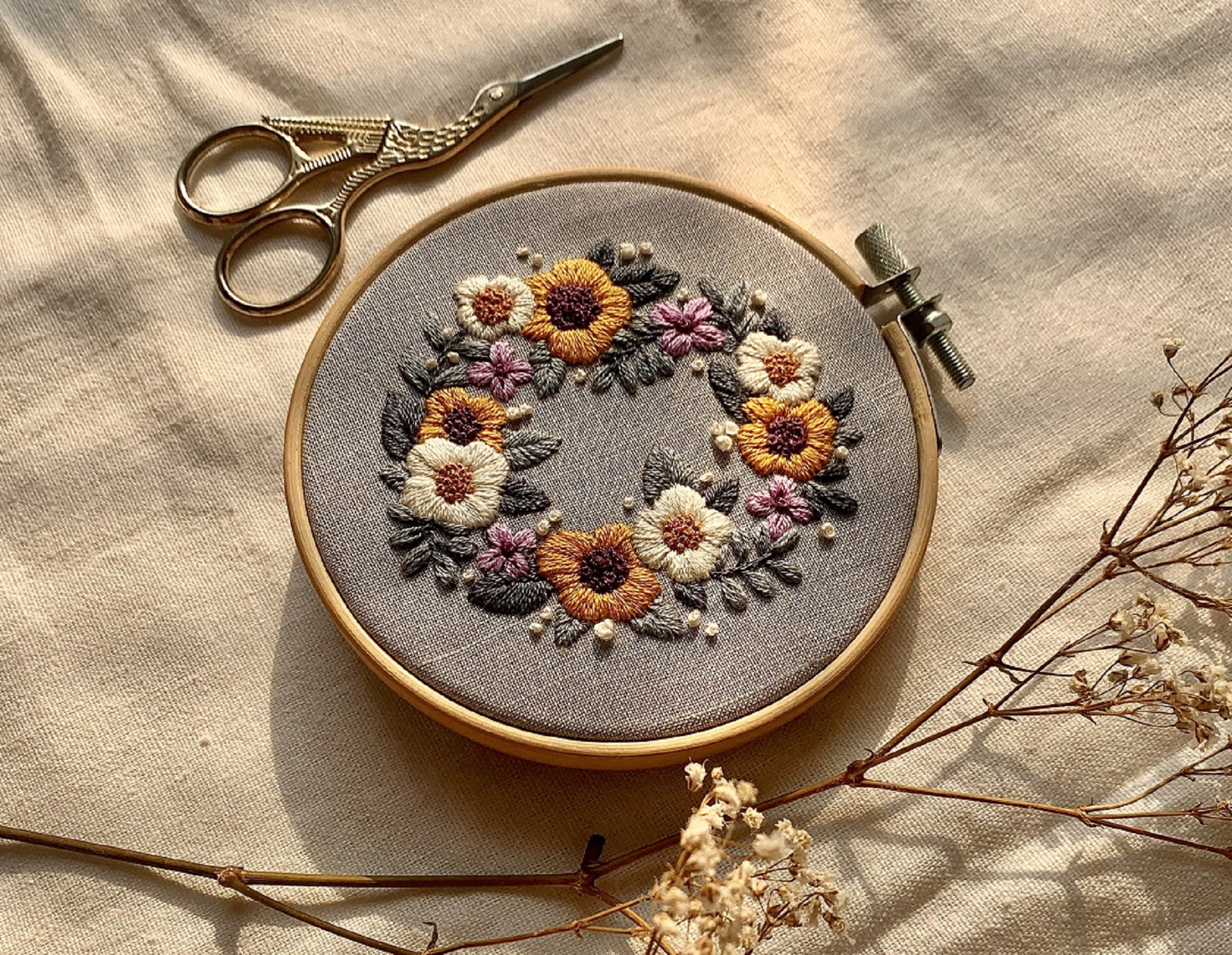 Hand Embroidery, Meditation and Zero Waste Lifestyle
