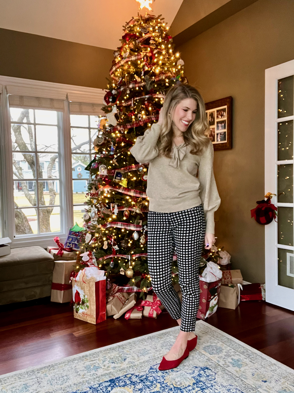 6 Ways to Wear Red Flats